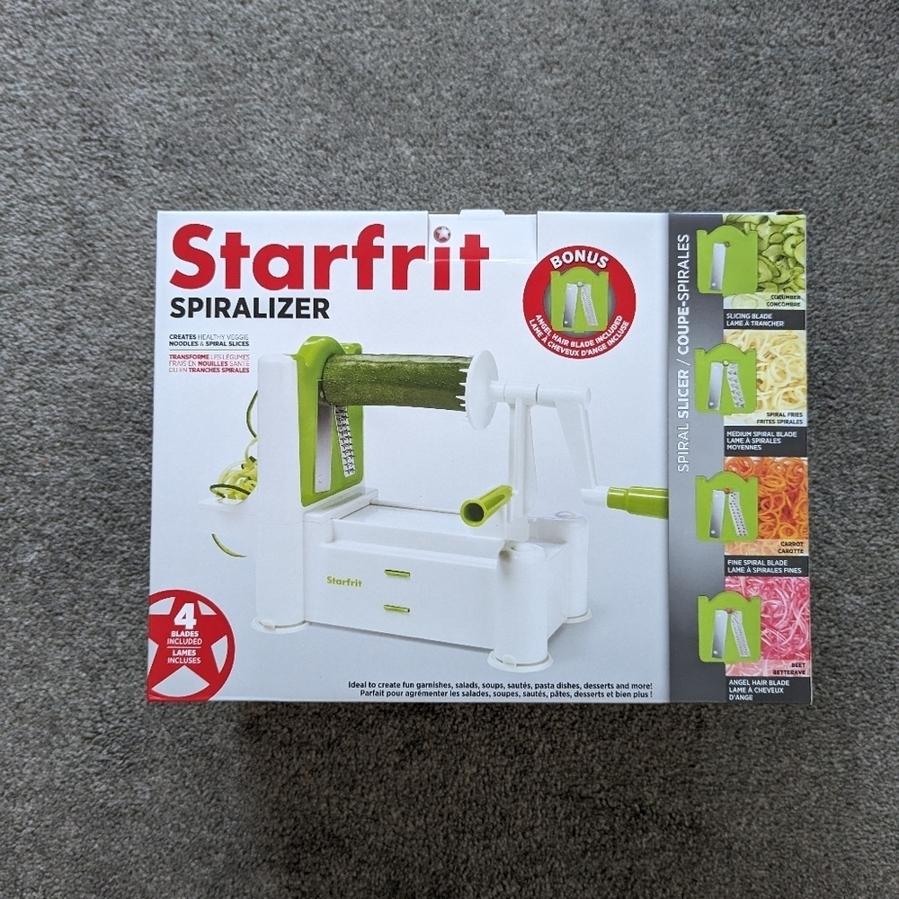 Starfrit Spiralizer Spiral Slicer